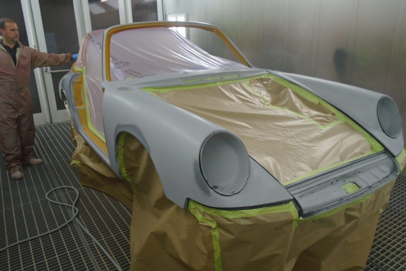 Die Porsche- und Oldtimer-Lackierung