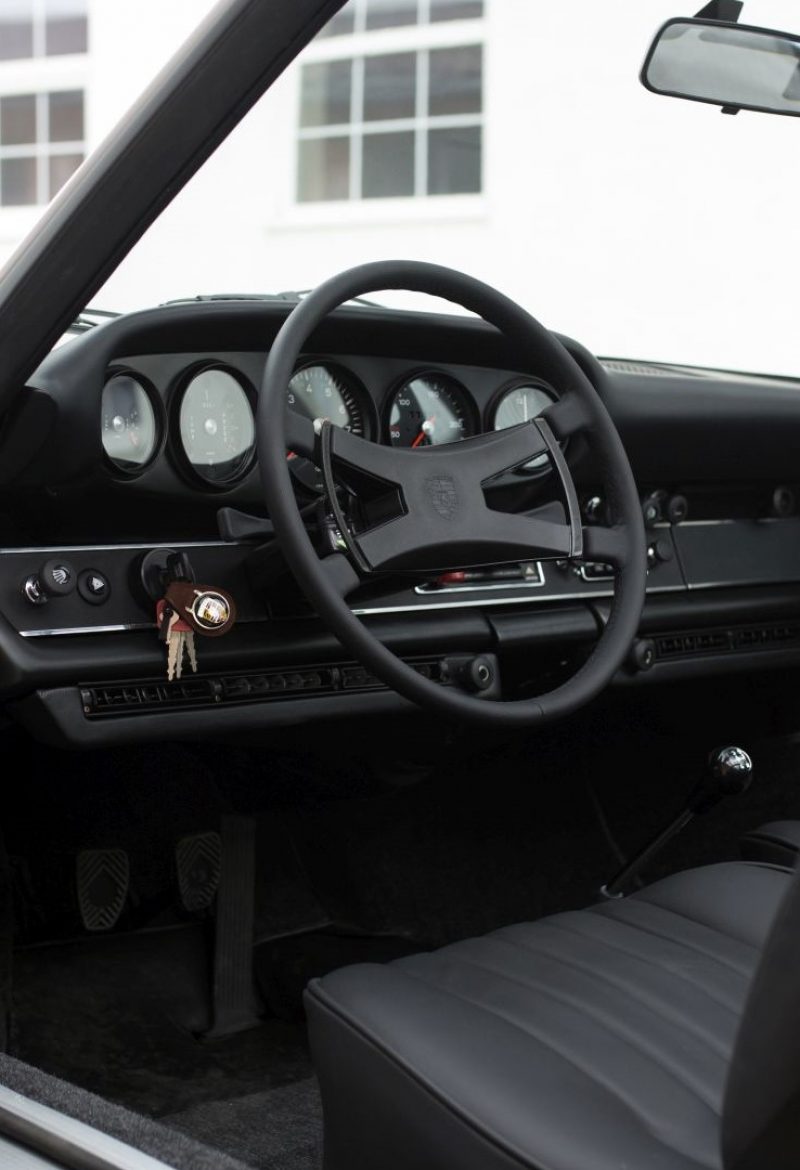 Lenkrad eines Porsche 911S Targa