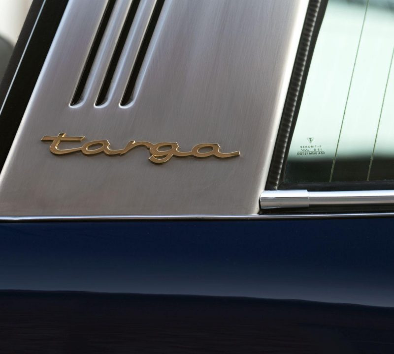 Porsche 911S Targa Schriftzug