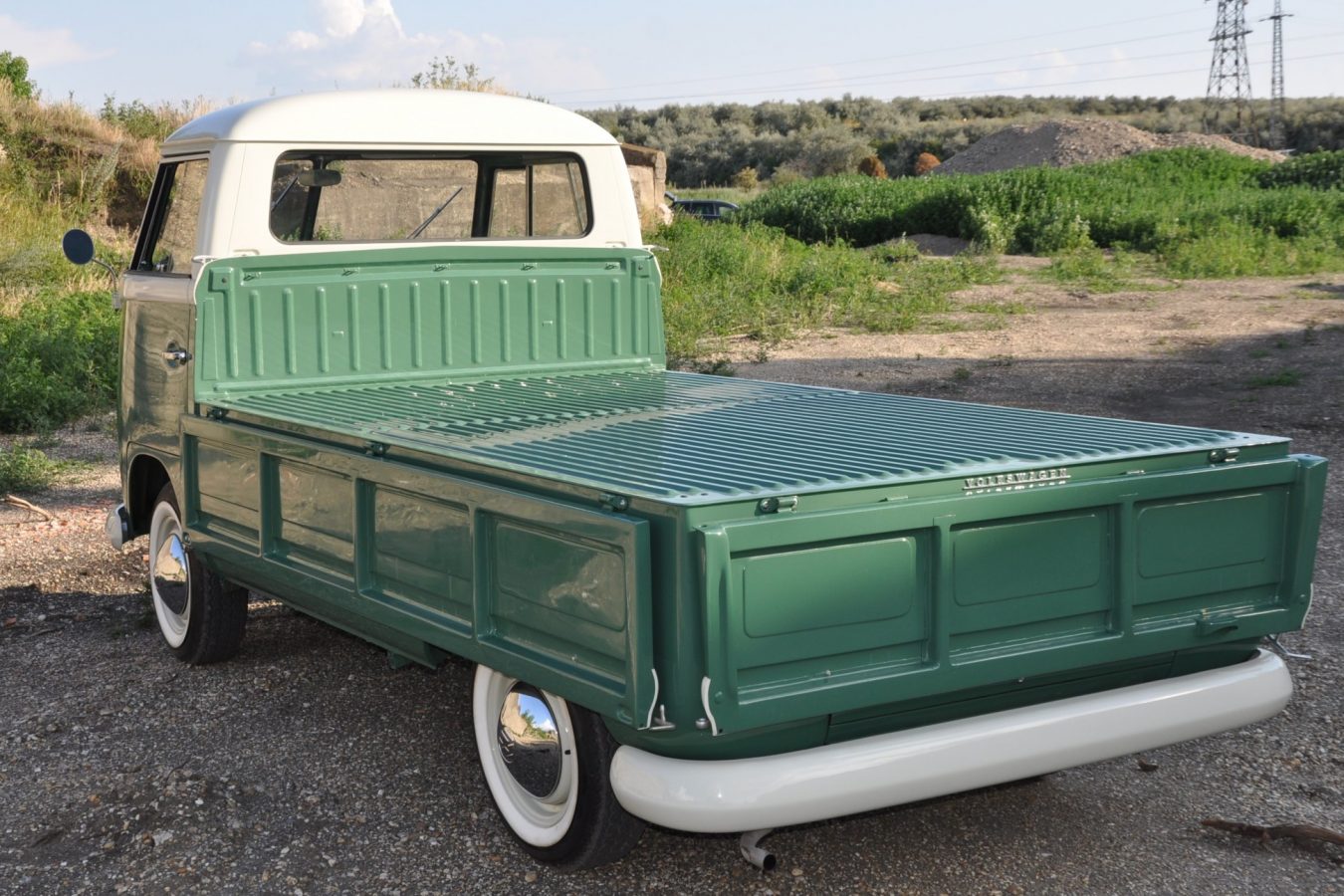 Volkswagen T1 Pritsche von hinten