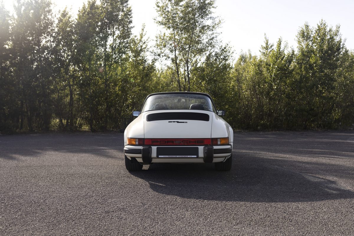 Porsche 911SC in chiffon weiß