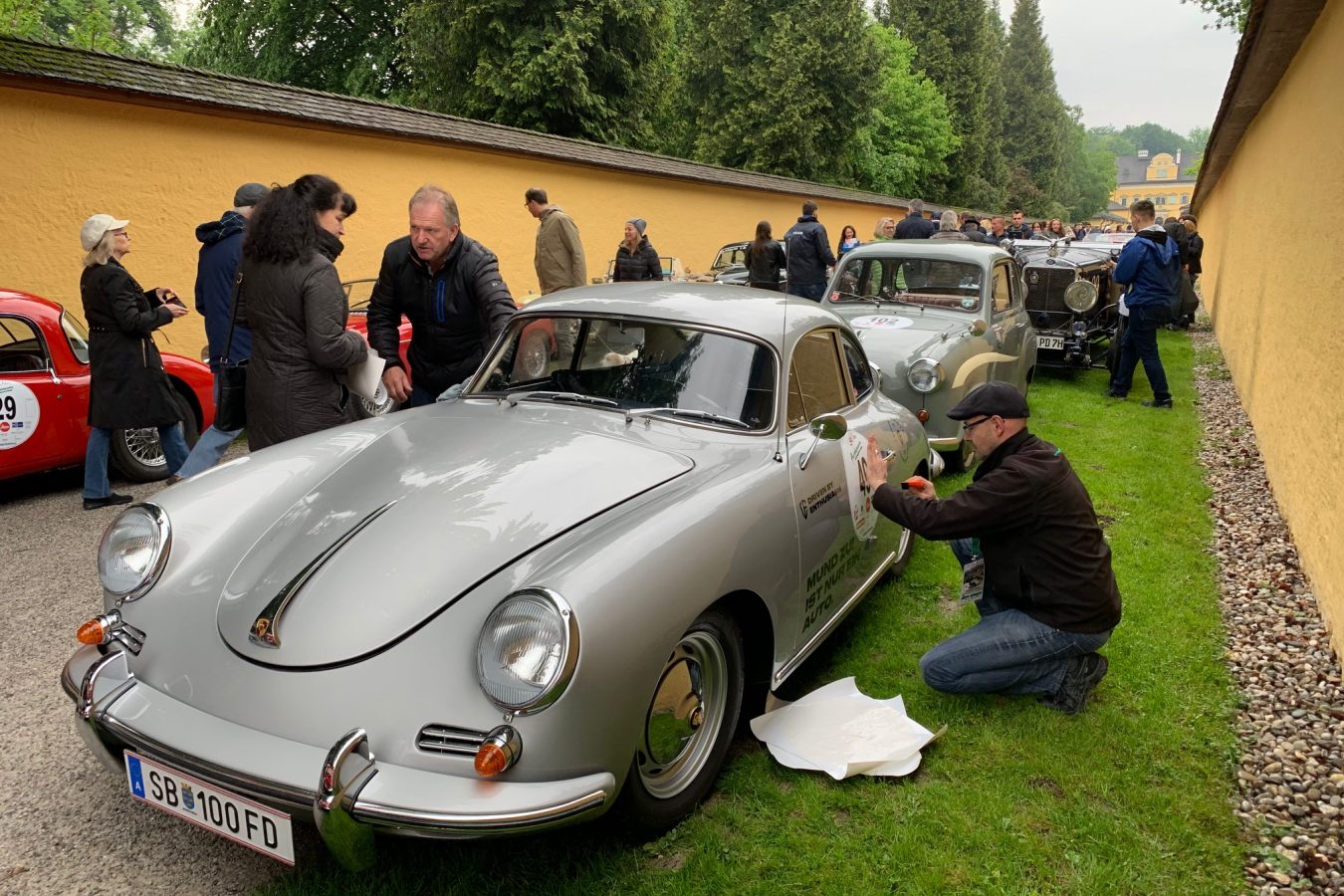 Beklebung unseres Rallye 356er