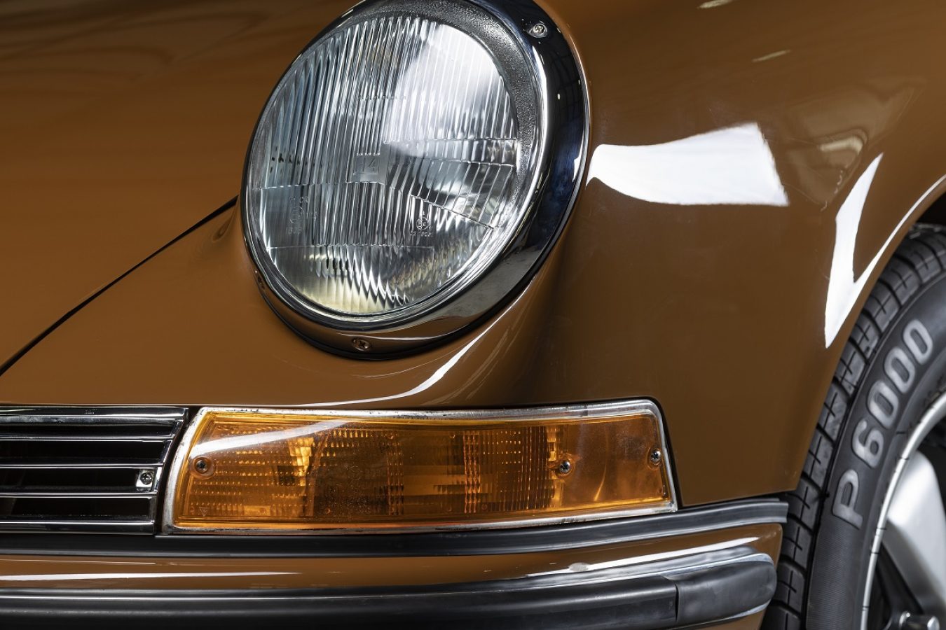 Sepiabraun 911E Targa aus dem Jahr 1969 1