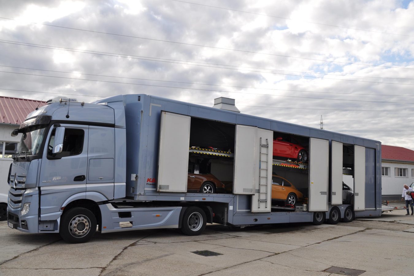 geschlossene Transporter