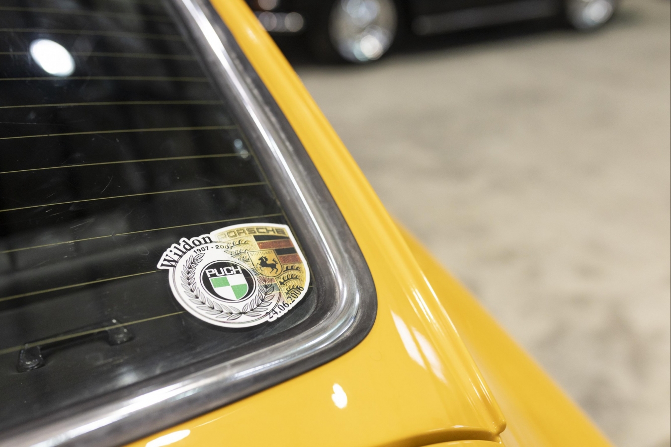 Porsche 911 Ölklappe