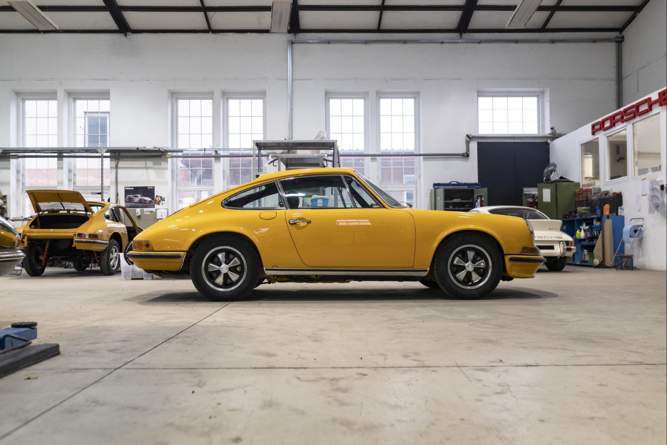 Porsche 911 Ölklappe